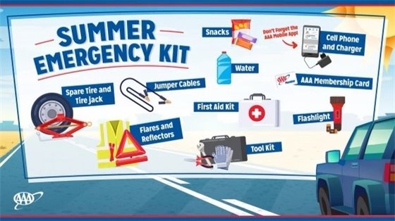 AAA Summer Emergency Kit