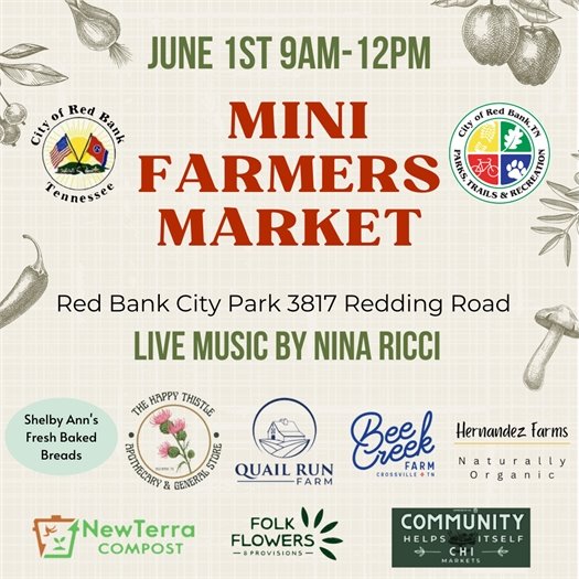 Mini Farmers Market Flyer