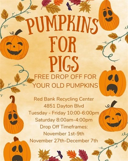 Pumpkins for pigs