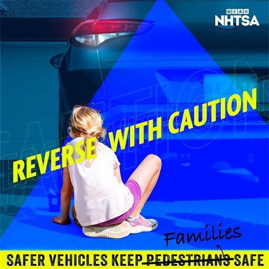 Watch for pedestrians 