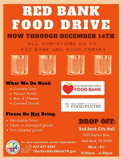 Red Bank Food Drive 