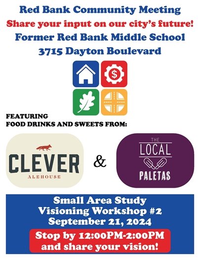 Red Bank Community Meeting Banner 