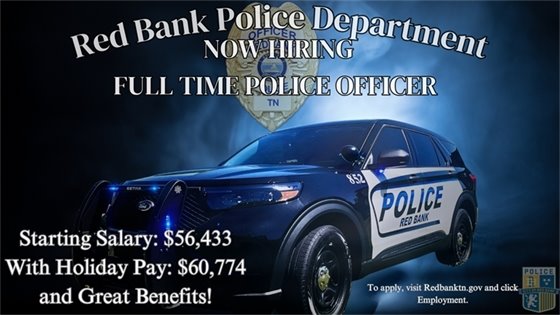 RBPD Hiring Banner