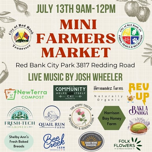Mini Farmers Market Flyer