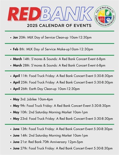 calendar of events