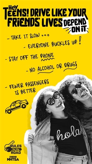 Teen Driver Safety Month