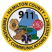 Hamilton County 911 Logo