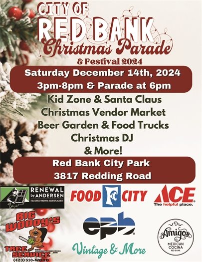 Red Bank Christmas Parade Flyer 